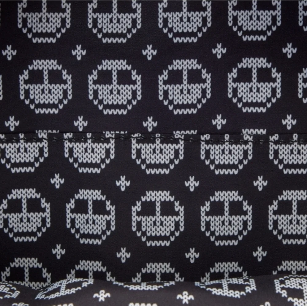 Loungefly NBC Jack Skellington Reversible Sequin Mini Backpack NWT